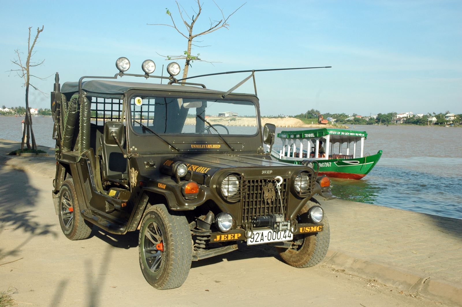 HOI AN COUNTRYSIDE BY JEEP & SUNSET CRUISE ON THU BON RIVER